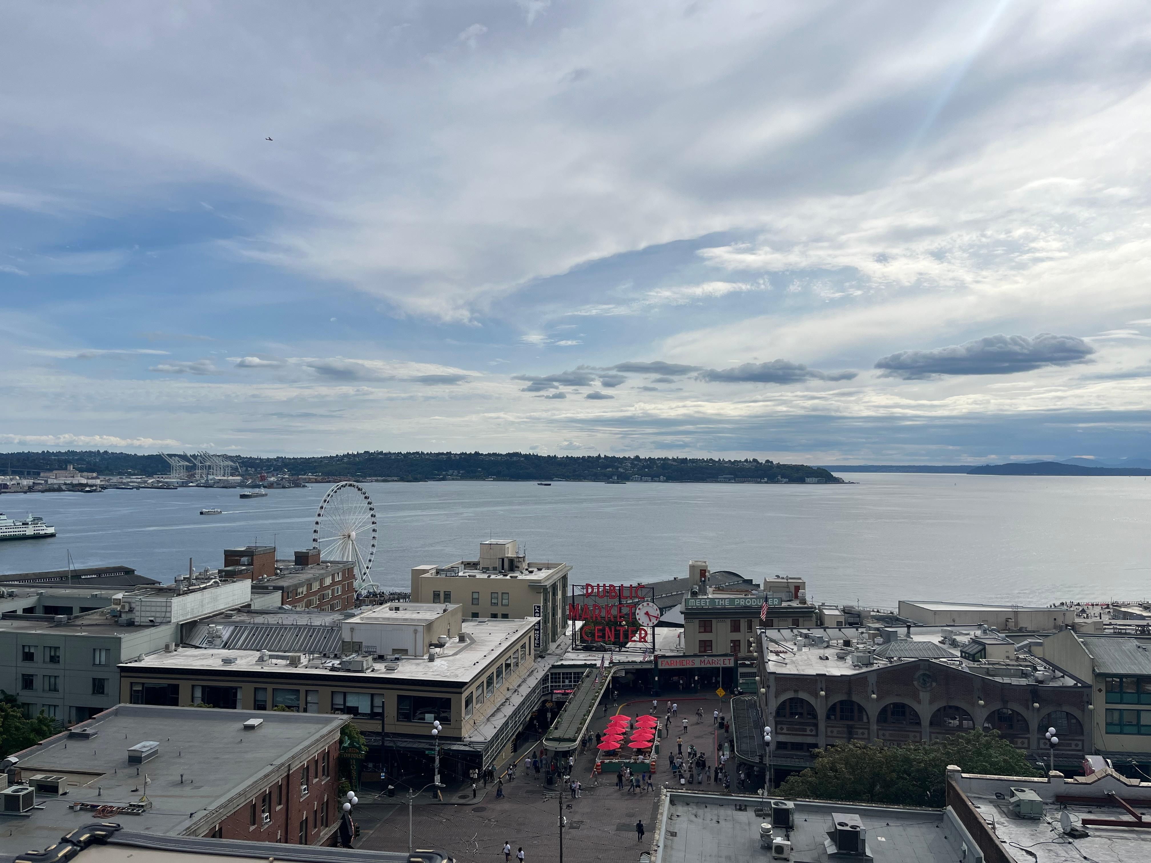 Roof top bar views