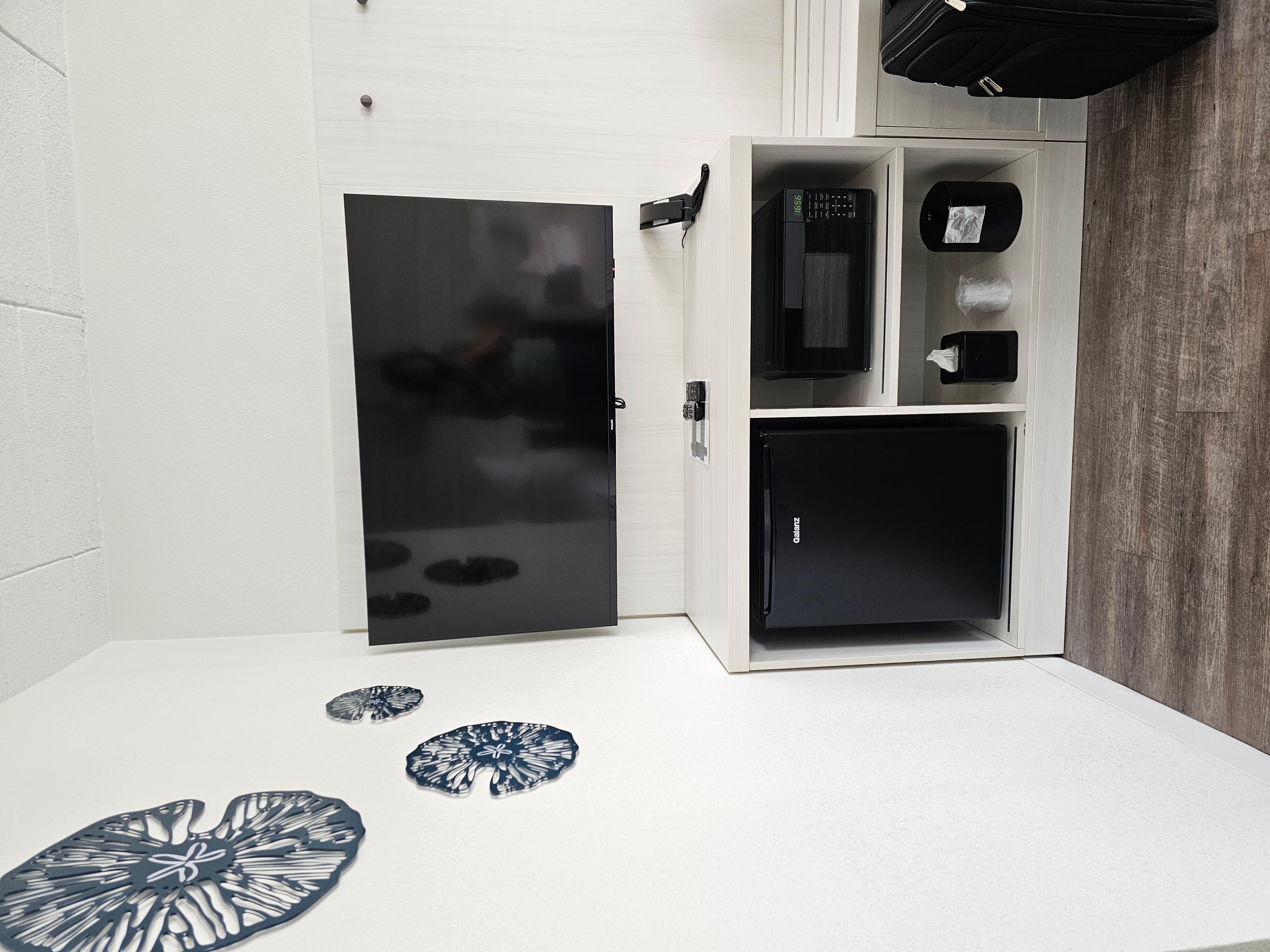 TV and microwave 