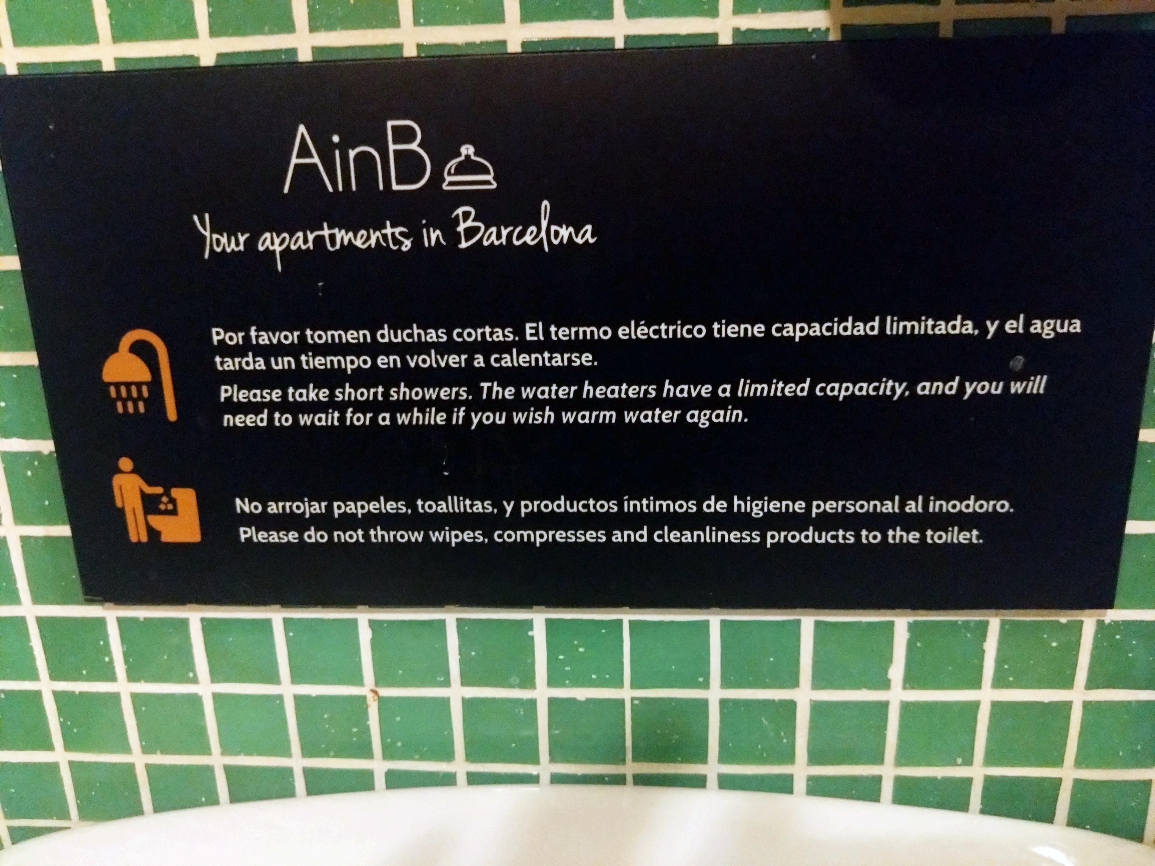 Übertriebenes Wassersparen