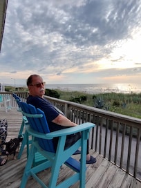 My 82 year old dad soaking it all in.