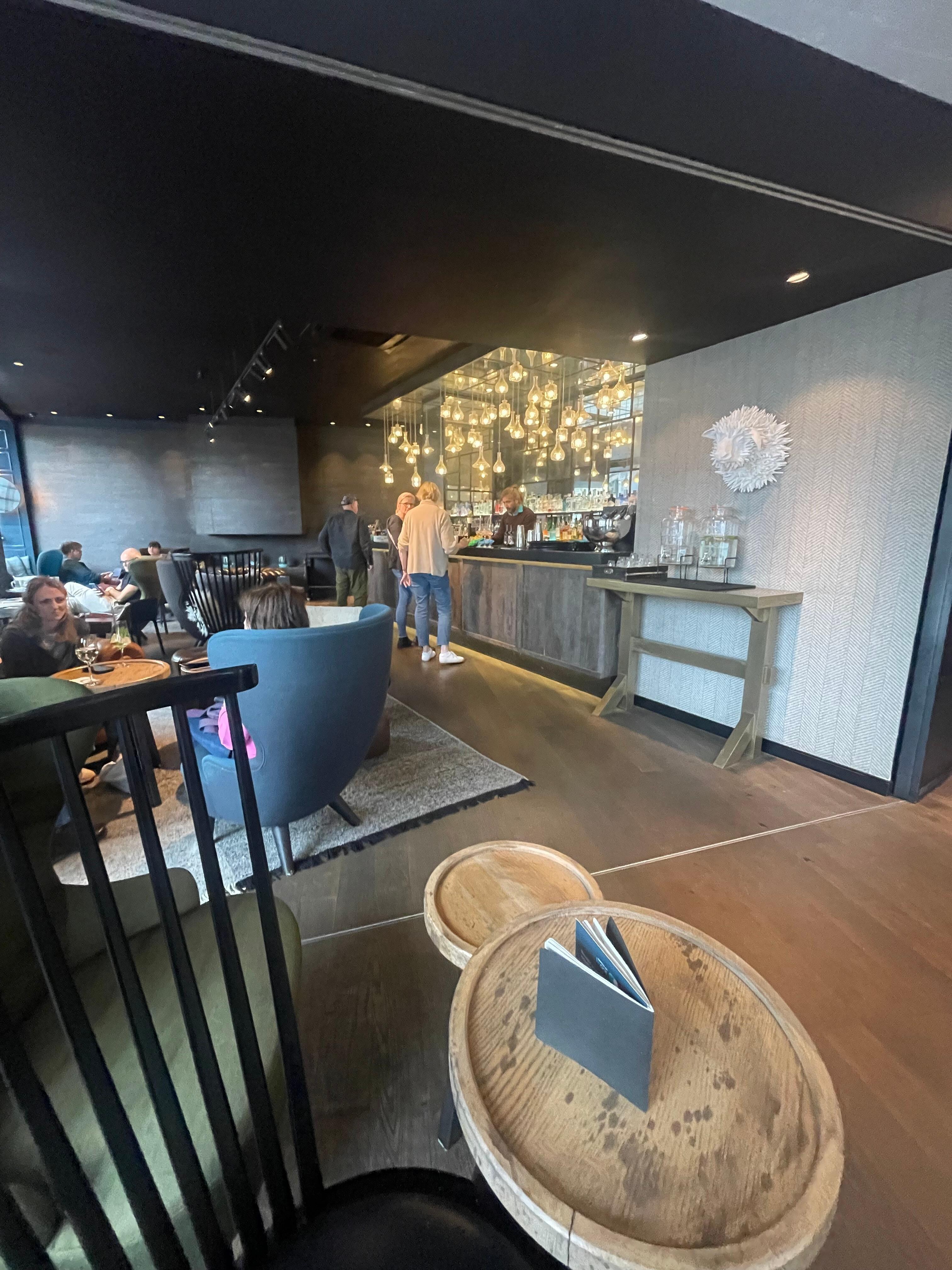 Hotel Lobby and Bar area. 