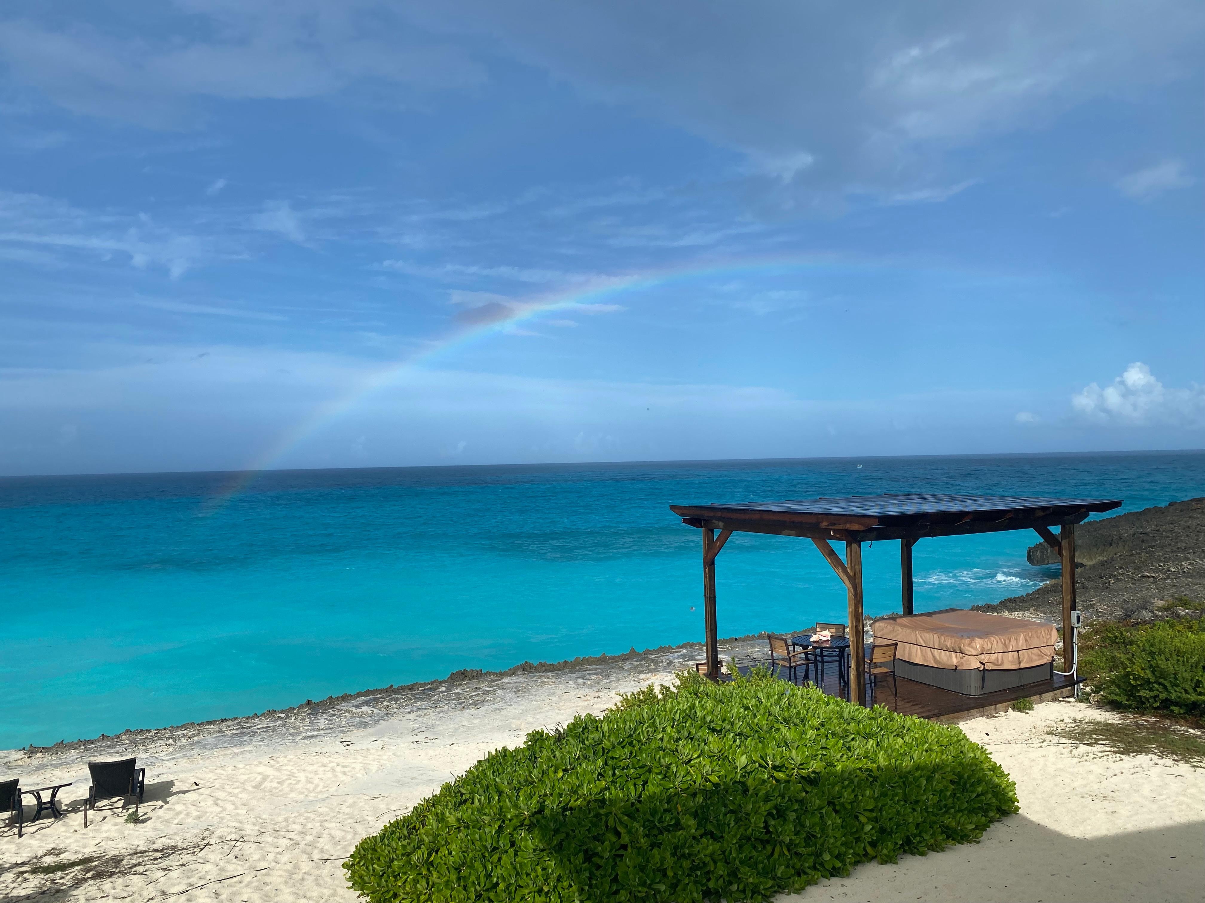 Rainbow after a quick rain