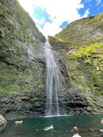 Famous waterfall hike. Need reservations for shuttle in advance. Parking permits sell out instantly 30 days prior. We found the shuttle is the way to go. The hike is worth it!