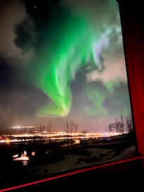 View from the hot tub!