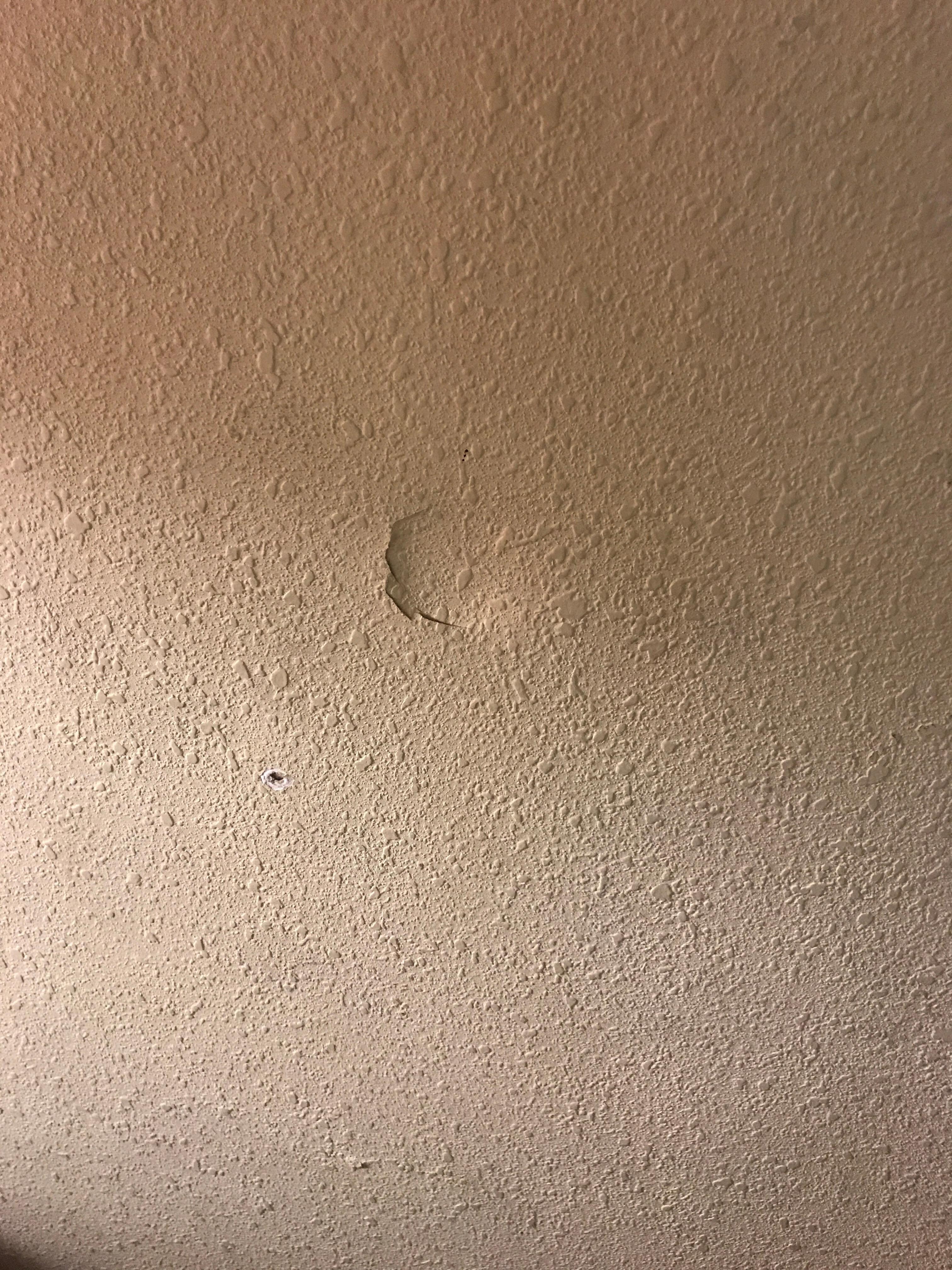Hole in drywall