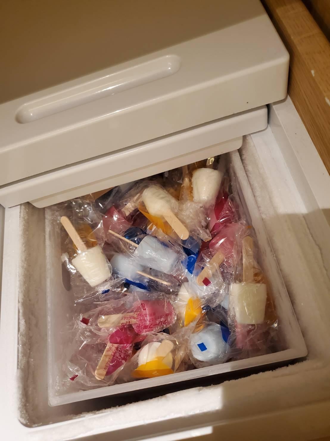 無料アイスキャンディ