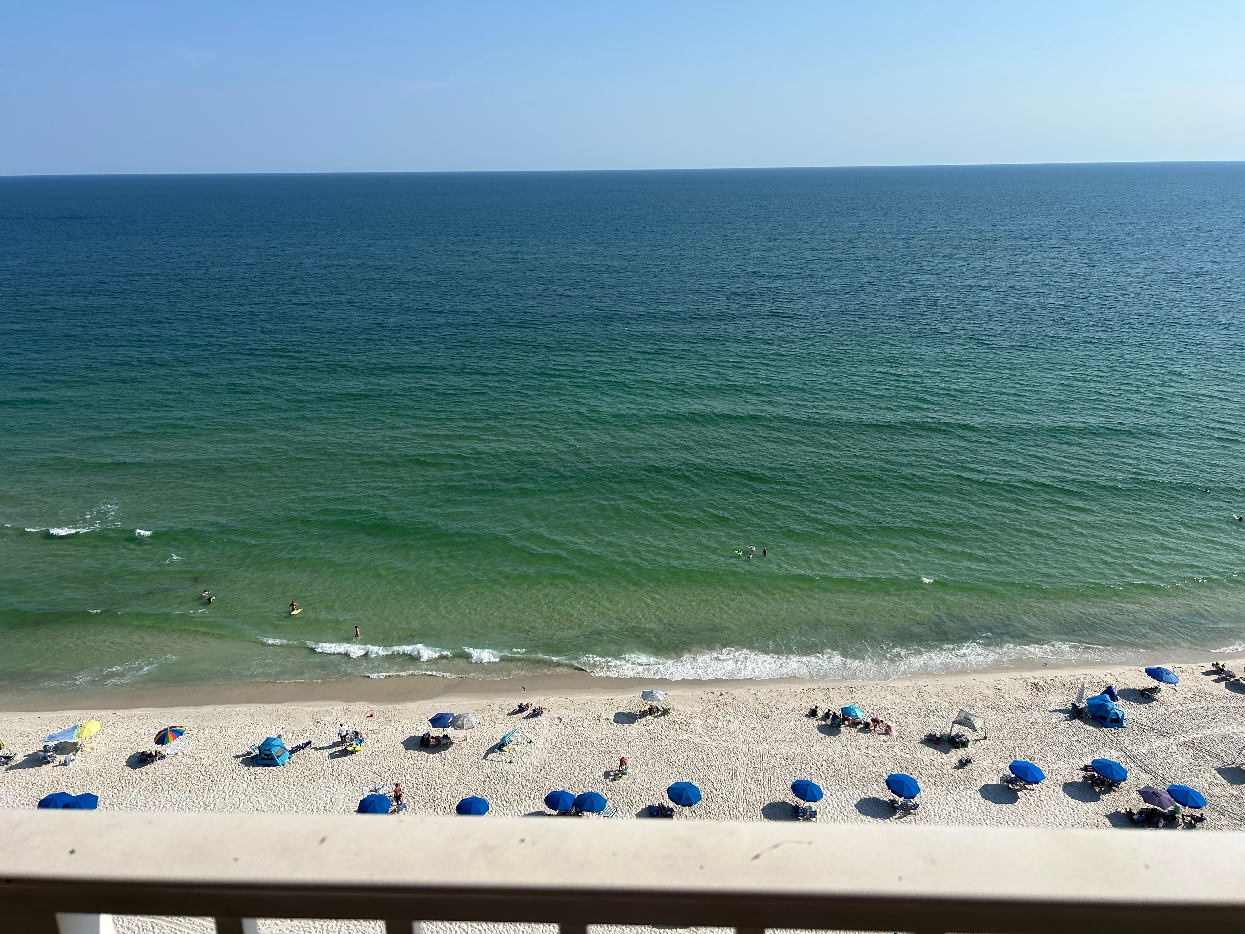 View from the balcony