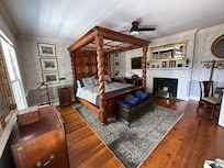 Just one of the gorgeous bedrooms