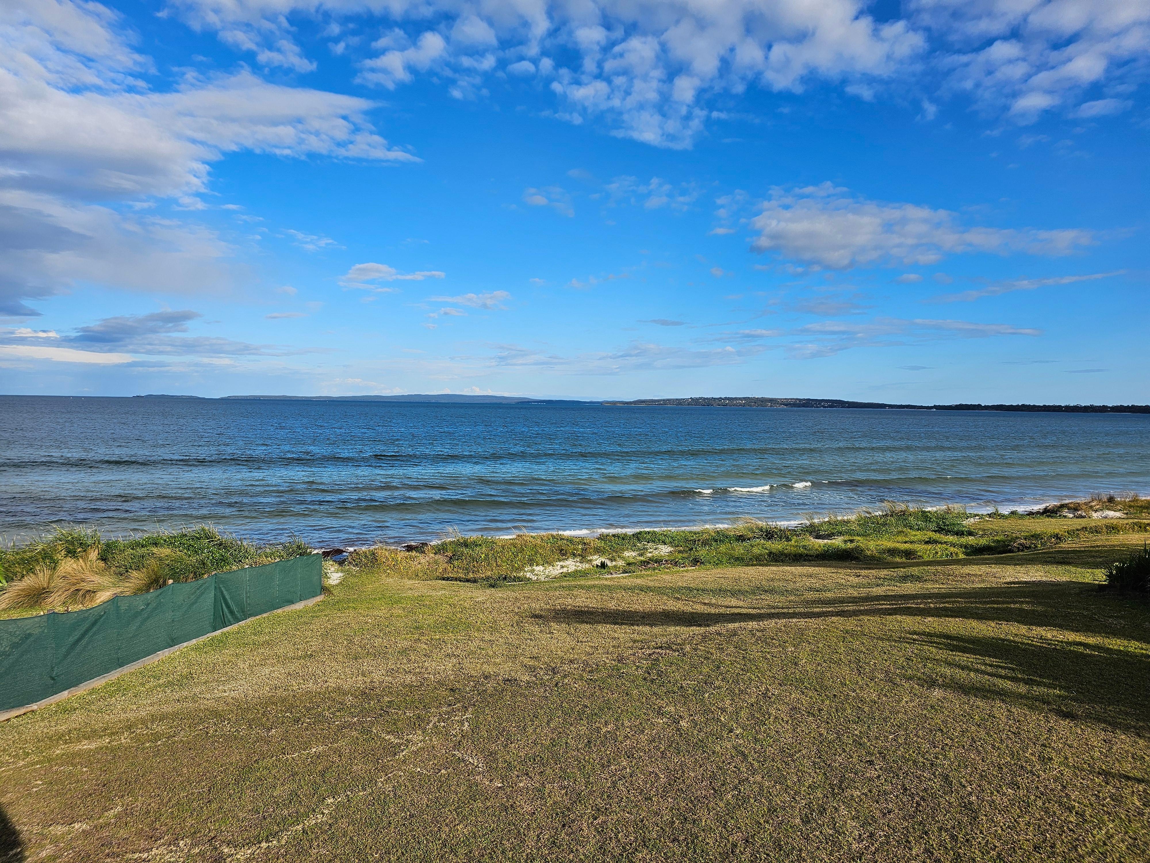 View from the back deck