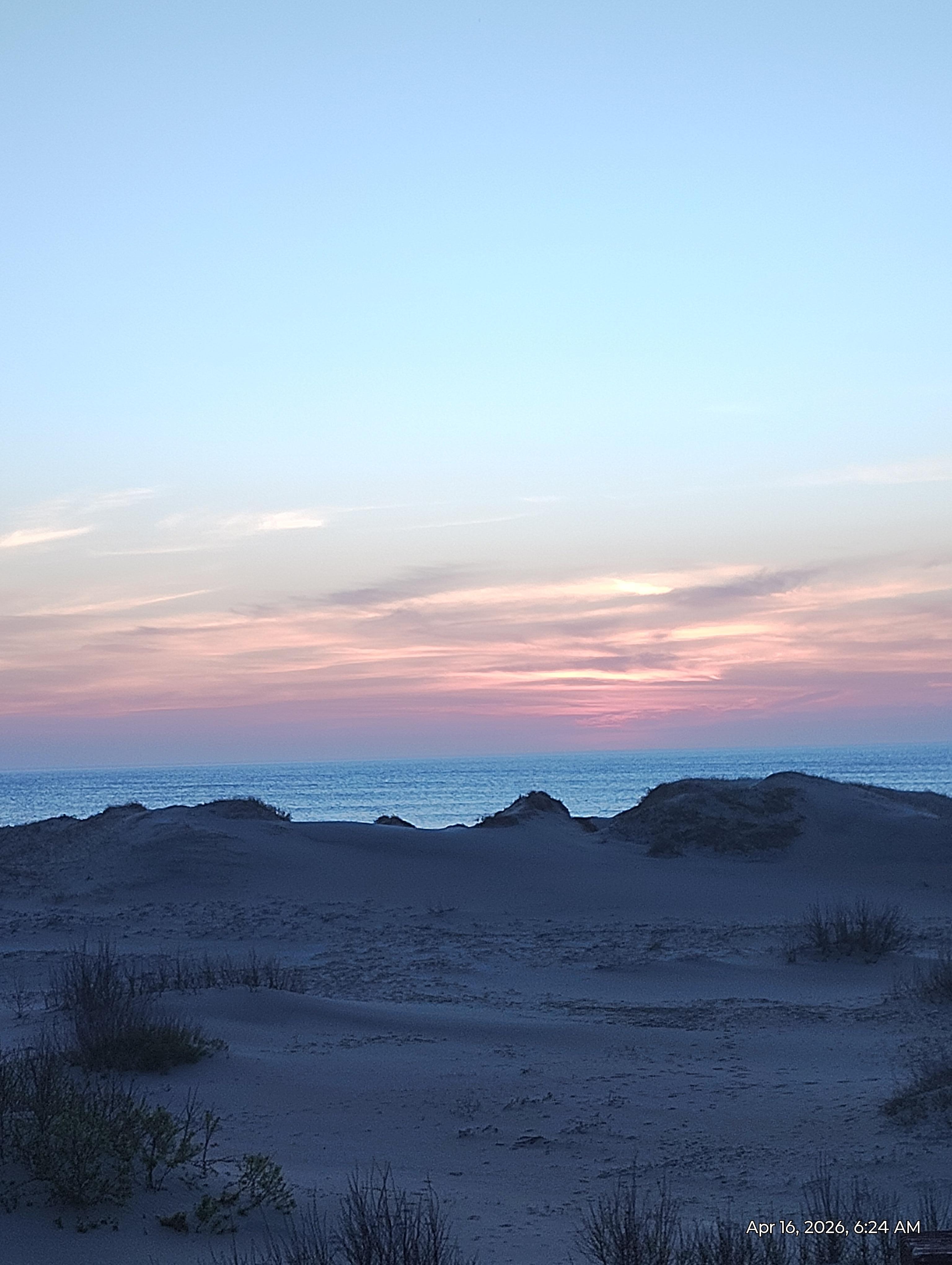 The start of sunrise 