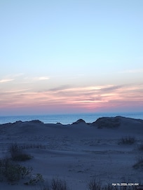 The start of sunrise