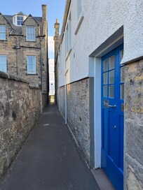 Straight down the wynd to the beach