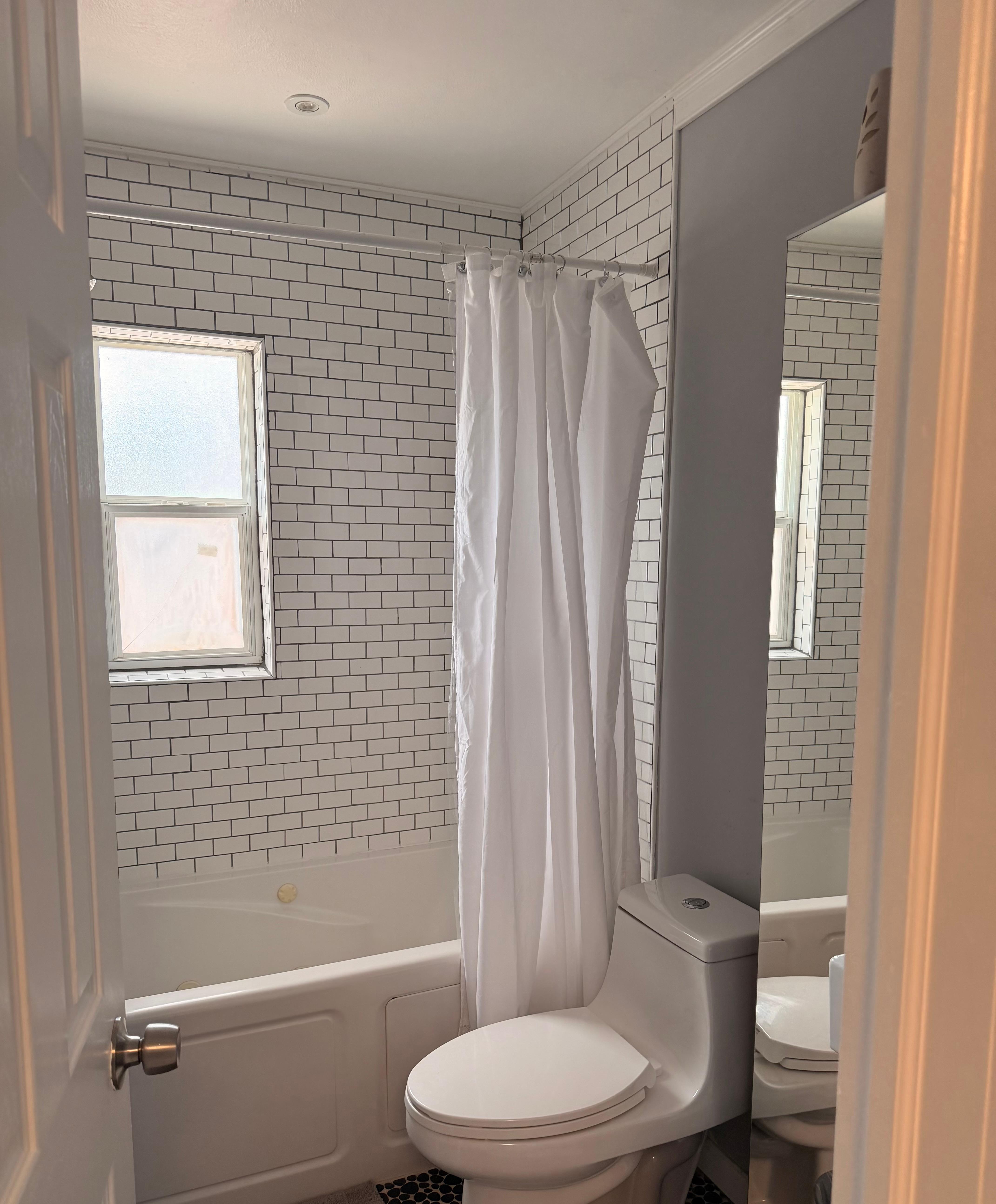 Bathrooms had everything you would need. 