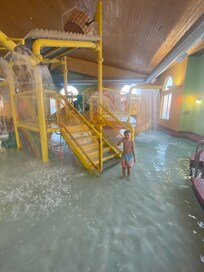 Kiddie pool should be warmer!