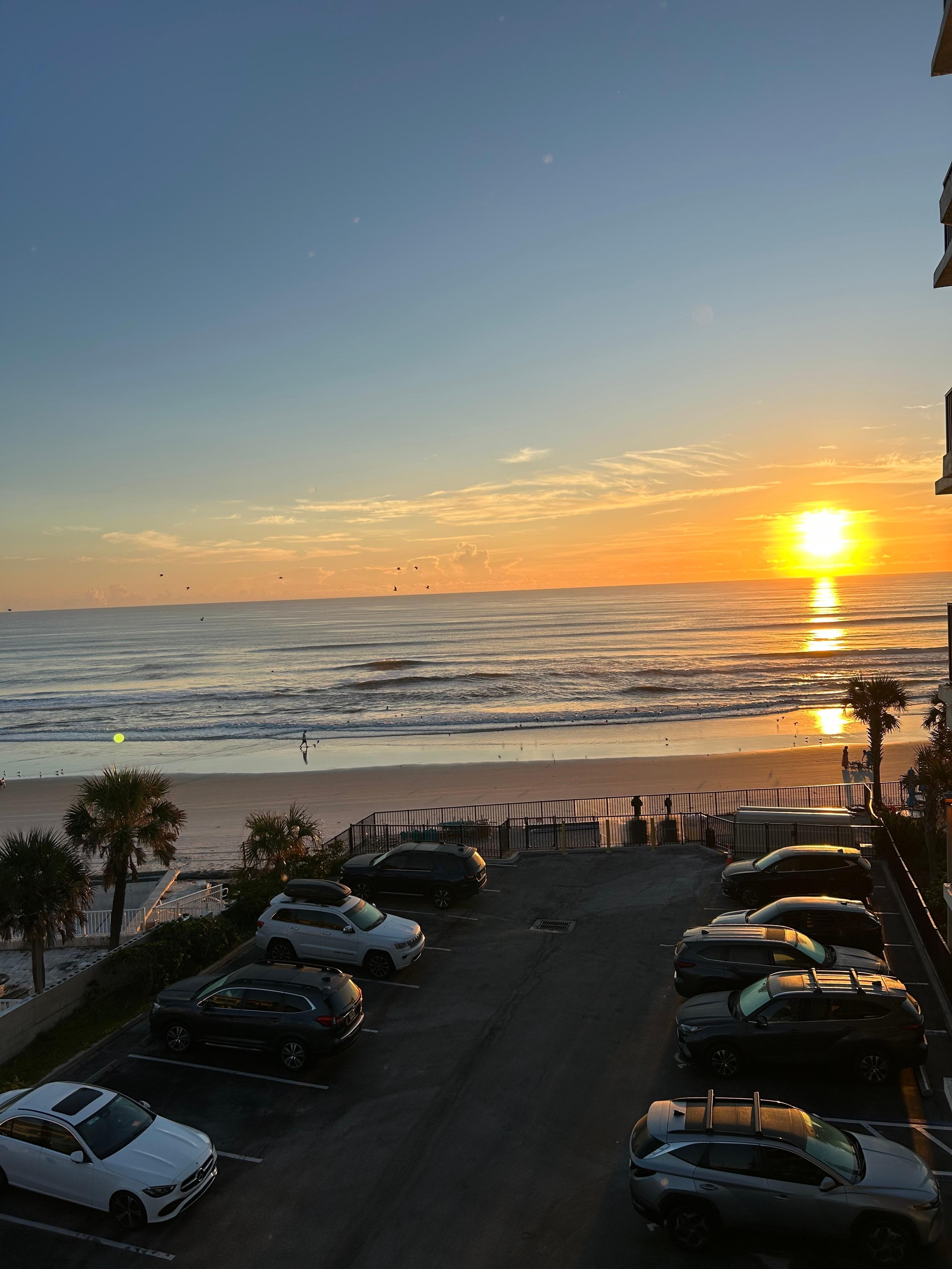 Sunrise from the room