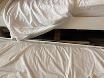 Broken bed