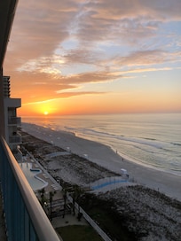 View from the balcony.