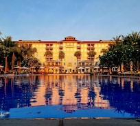 View from front of hotel