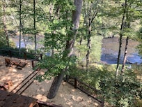 View from back deck