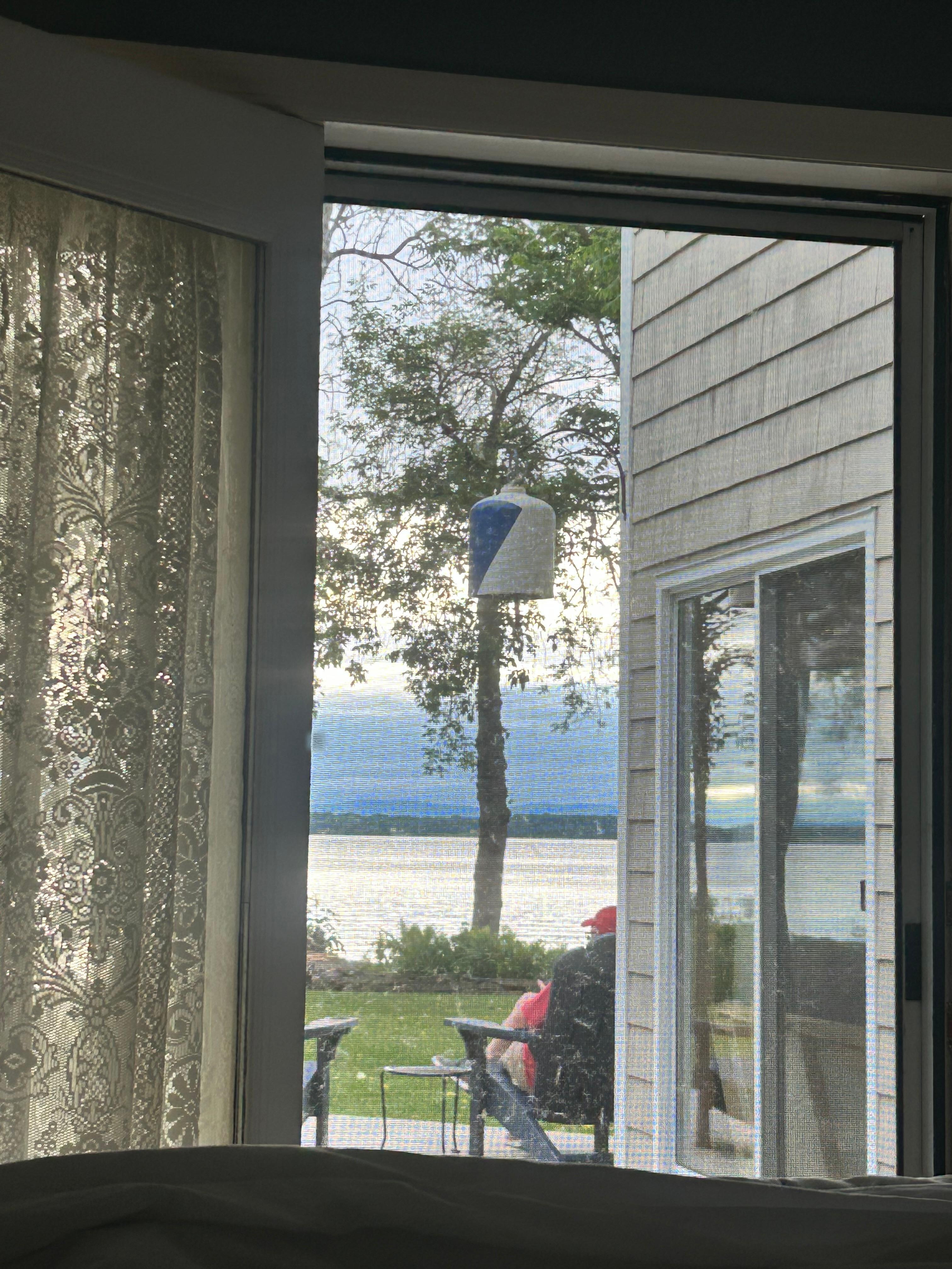 View from master bedroom.