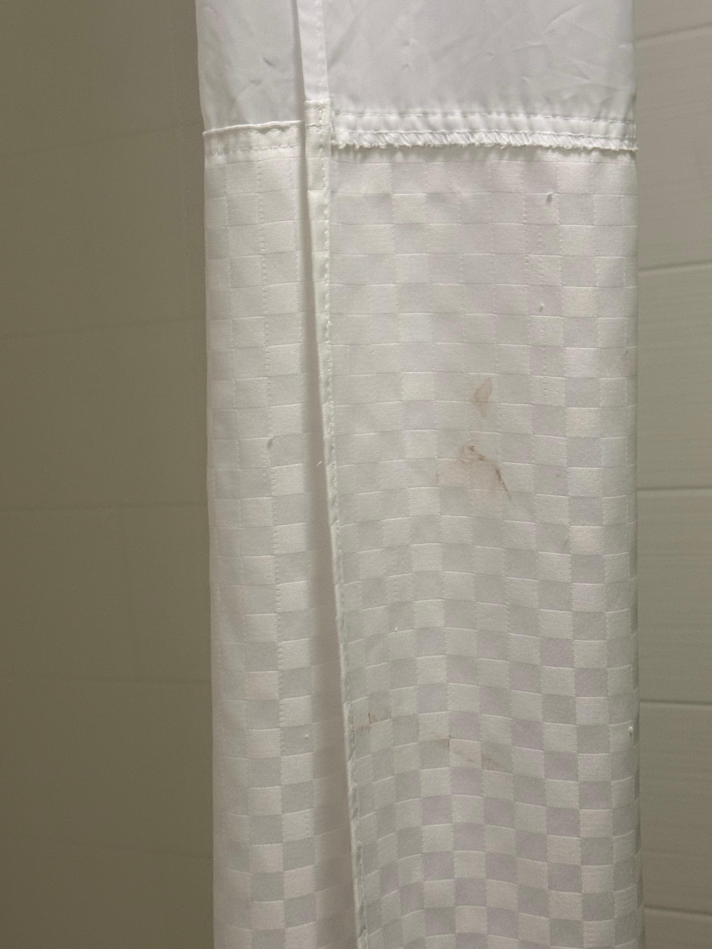 Dirty shower curtain 