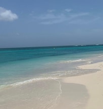 Eagle Beach...soft sand and turquoise water