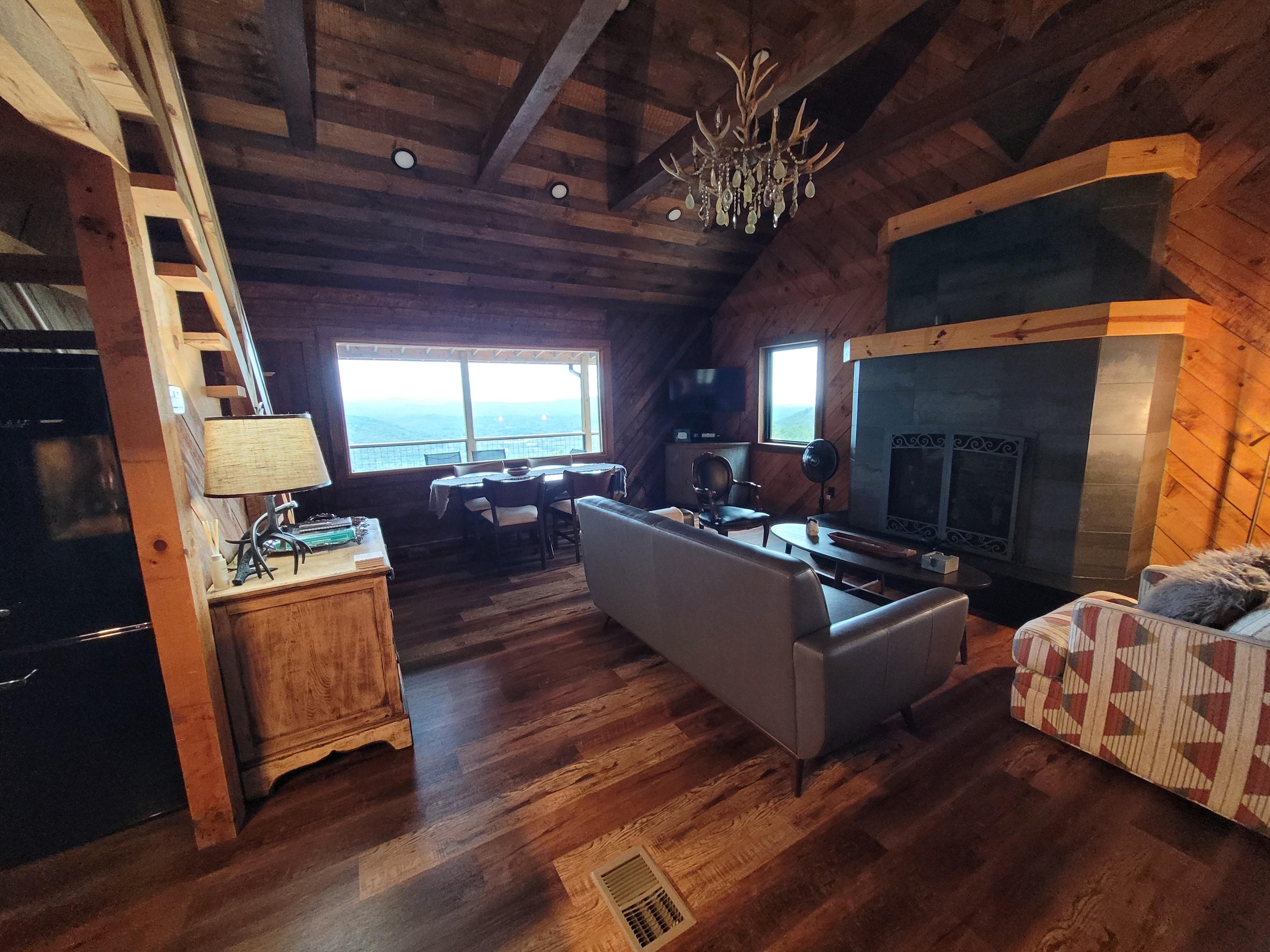 Such a cozy and comfortable living space.