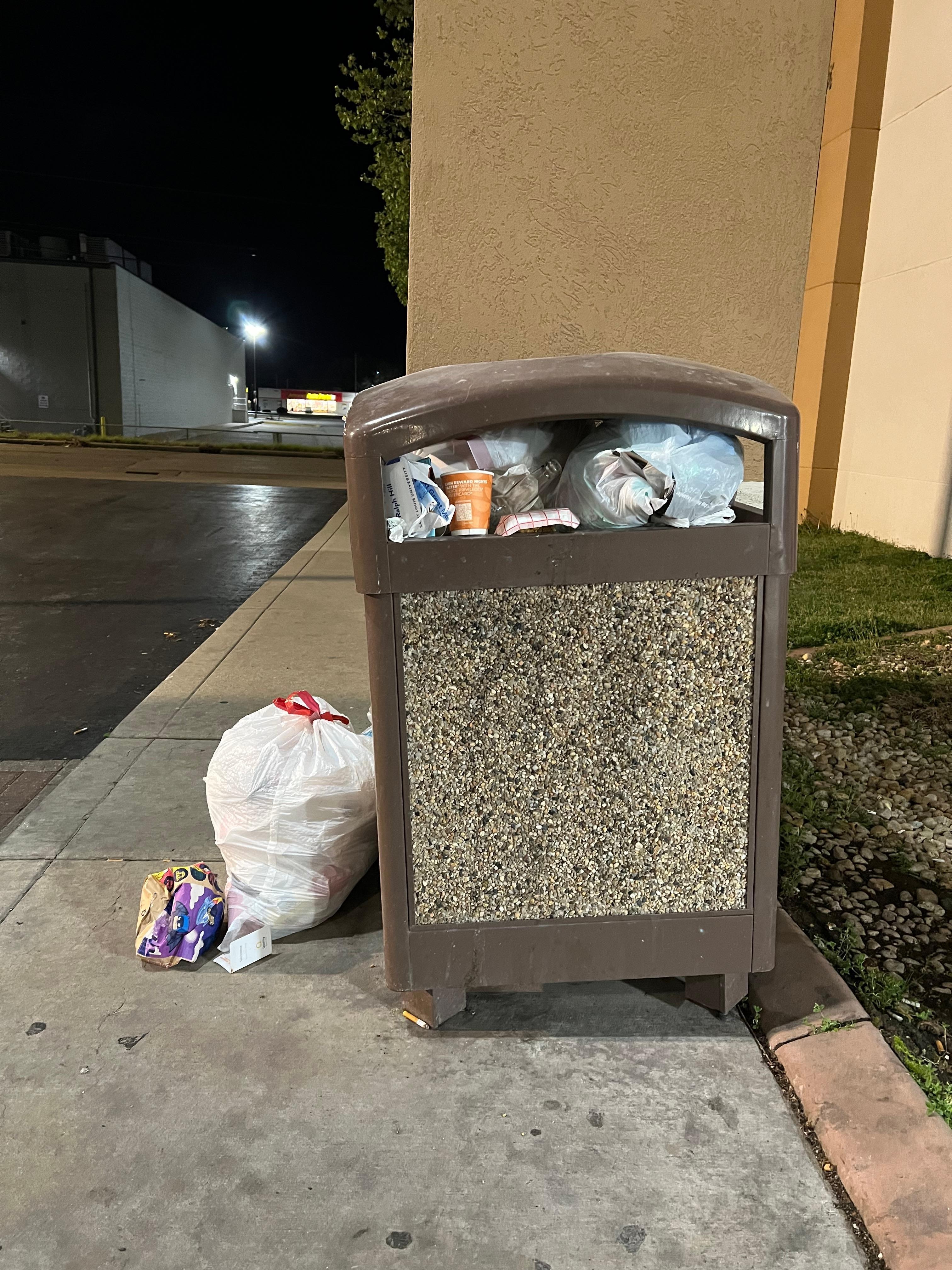 Outside of the building 