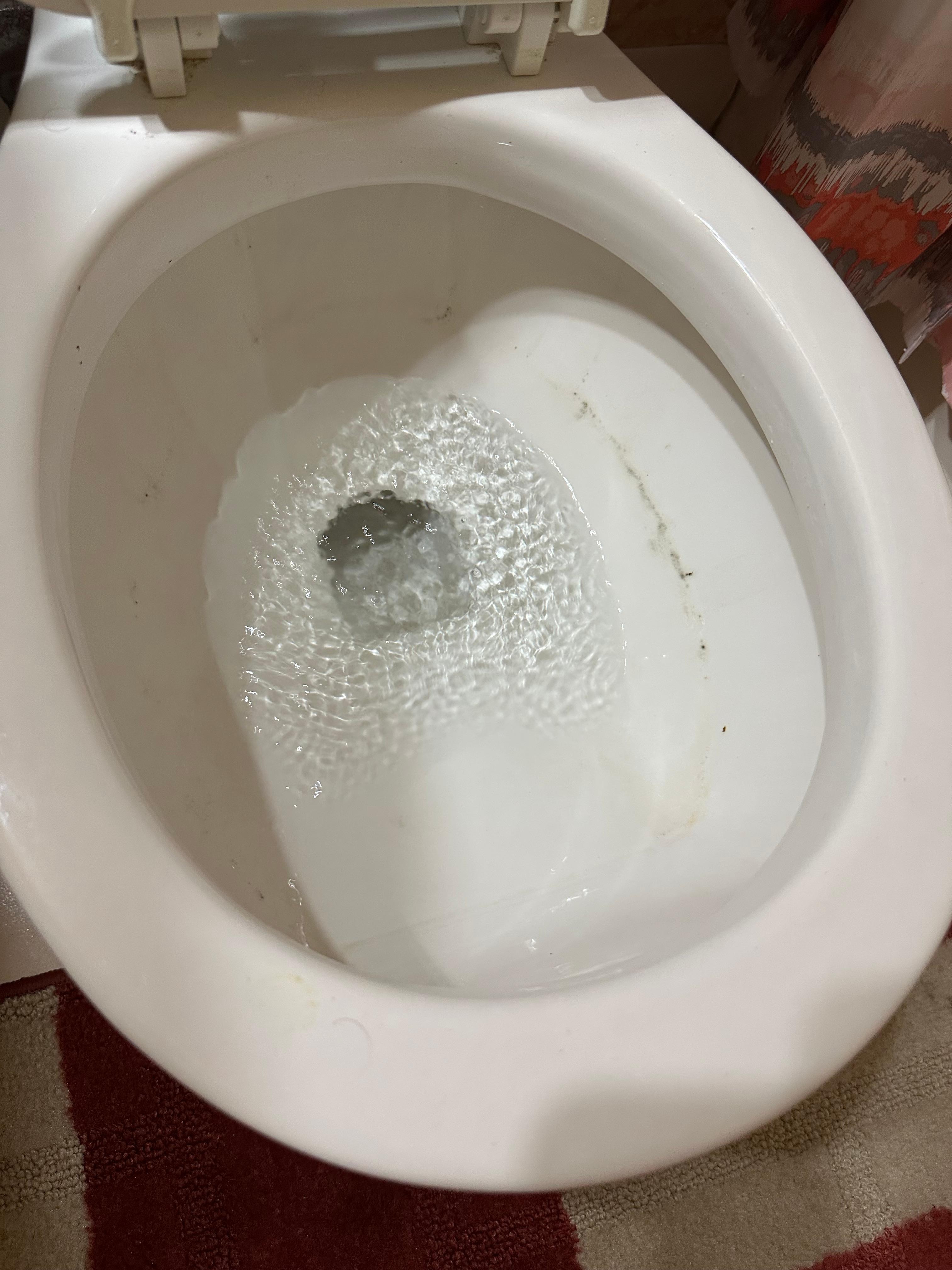Dirty toilet