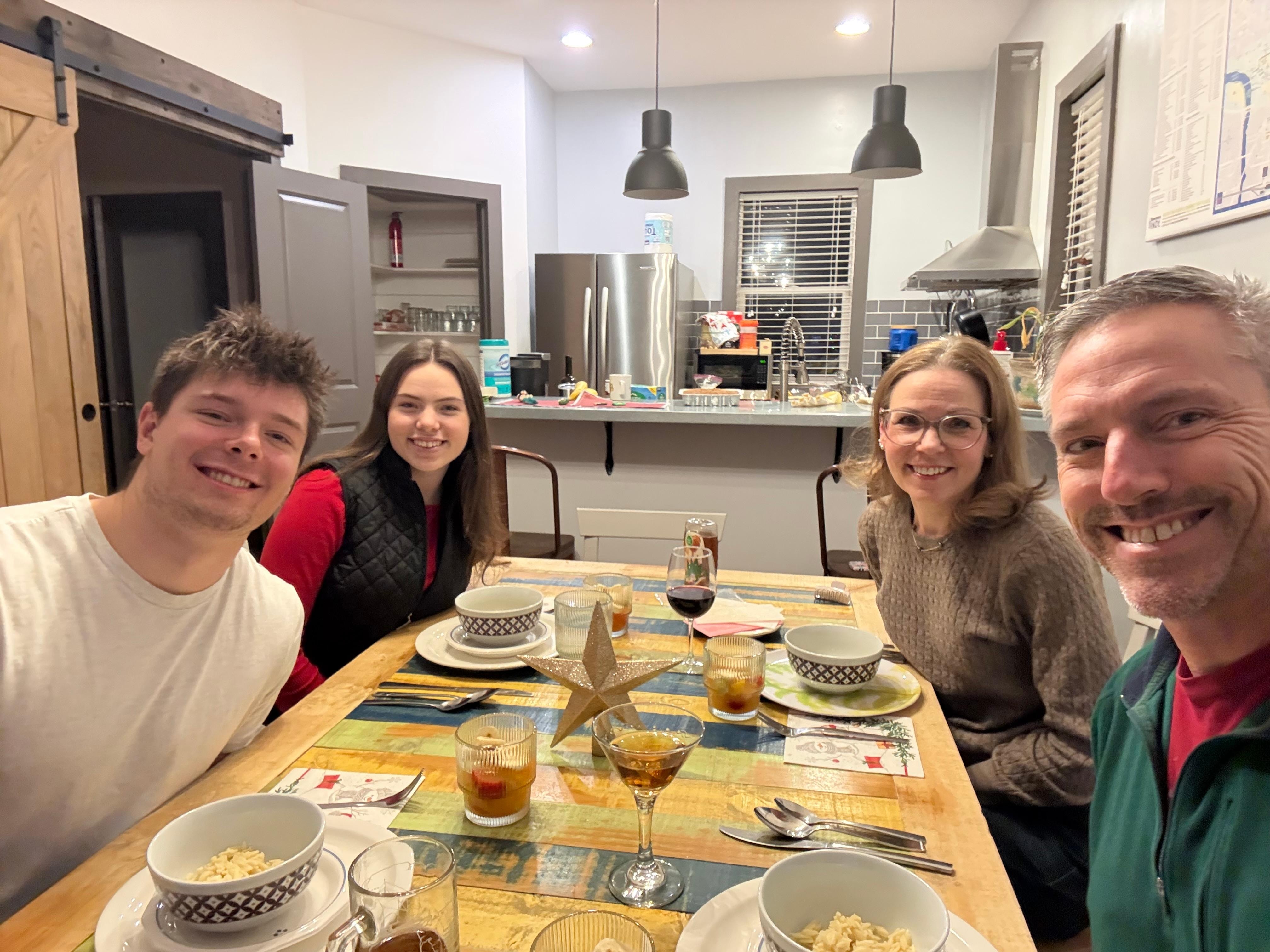 Prepared a family dinner for a cozy night in.