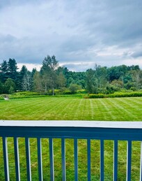 View from back patio