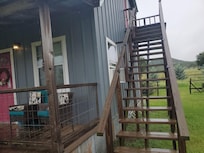 Going up to the loft.