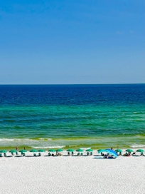 Balcony view when we first arrived. Gorgeous!