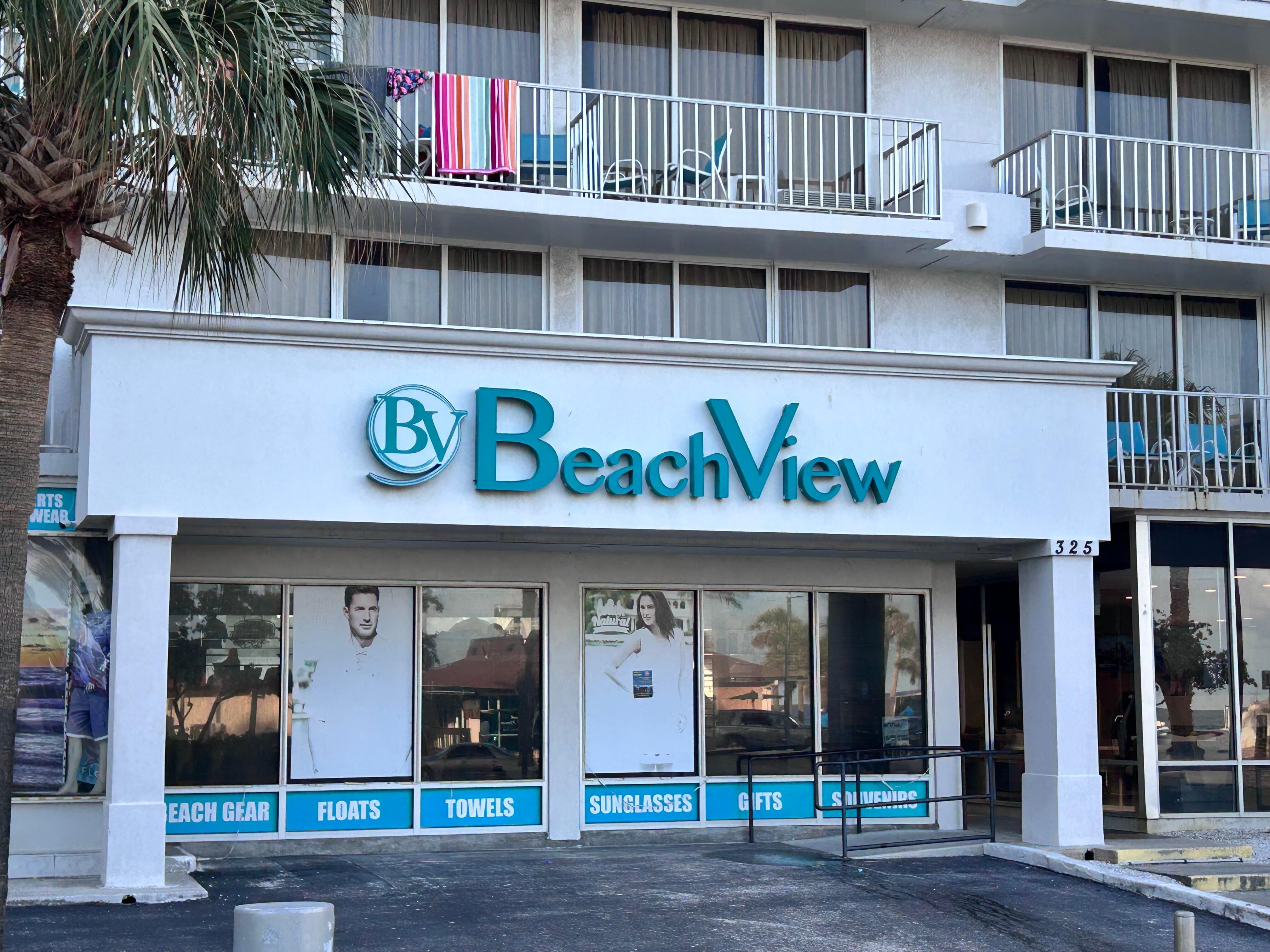 Front of Hotel- I cropped out the broken windows 