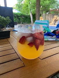 Poolside cocktails