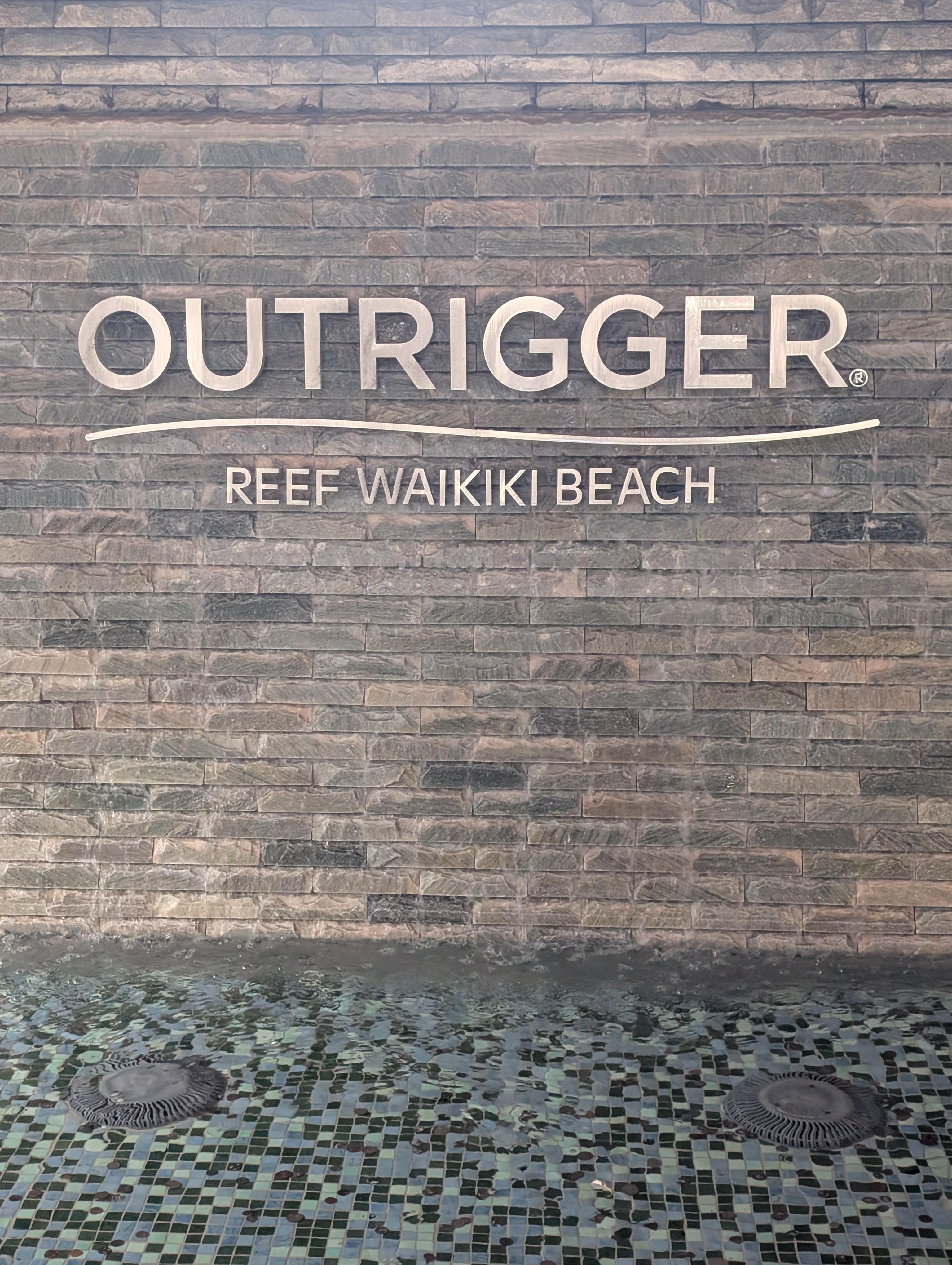 Entrance to the hotel