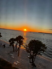 Sunset from condo