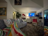 Cozy vibrant space to relax
