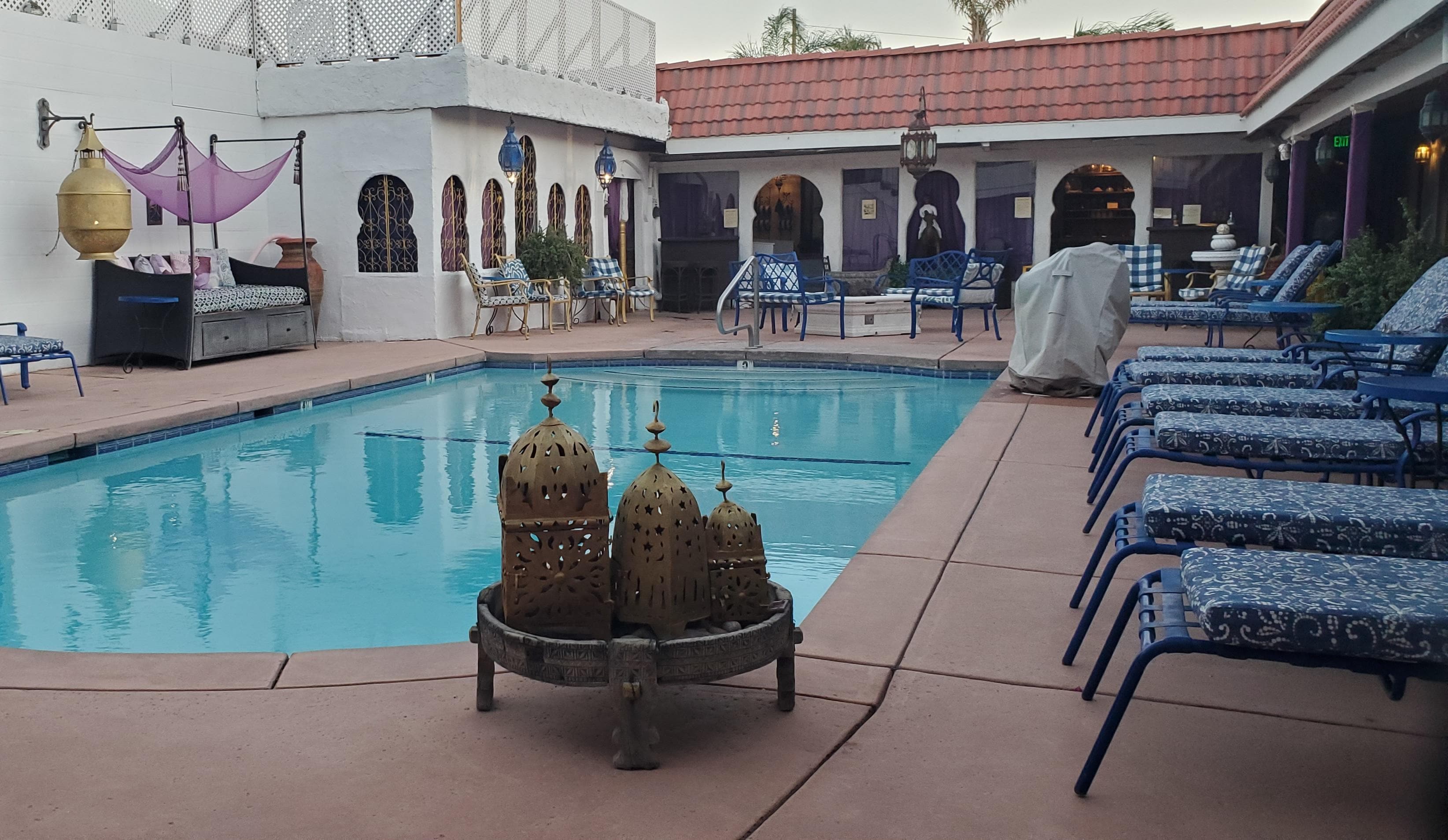 Lovely 80 degree (F) pool