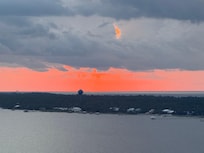 Sunset on back balcony