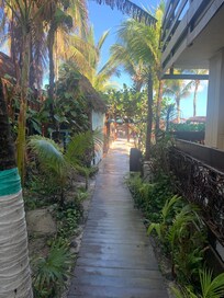 Grounds on way to beach