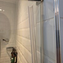 Loose trim on shower