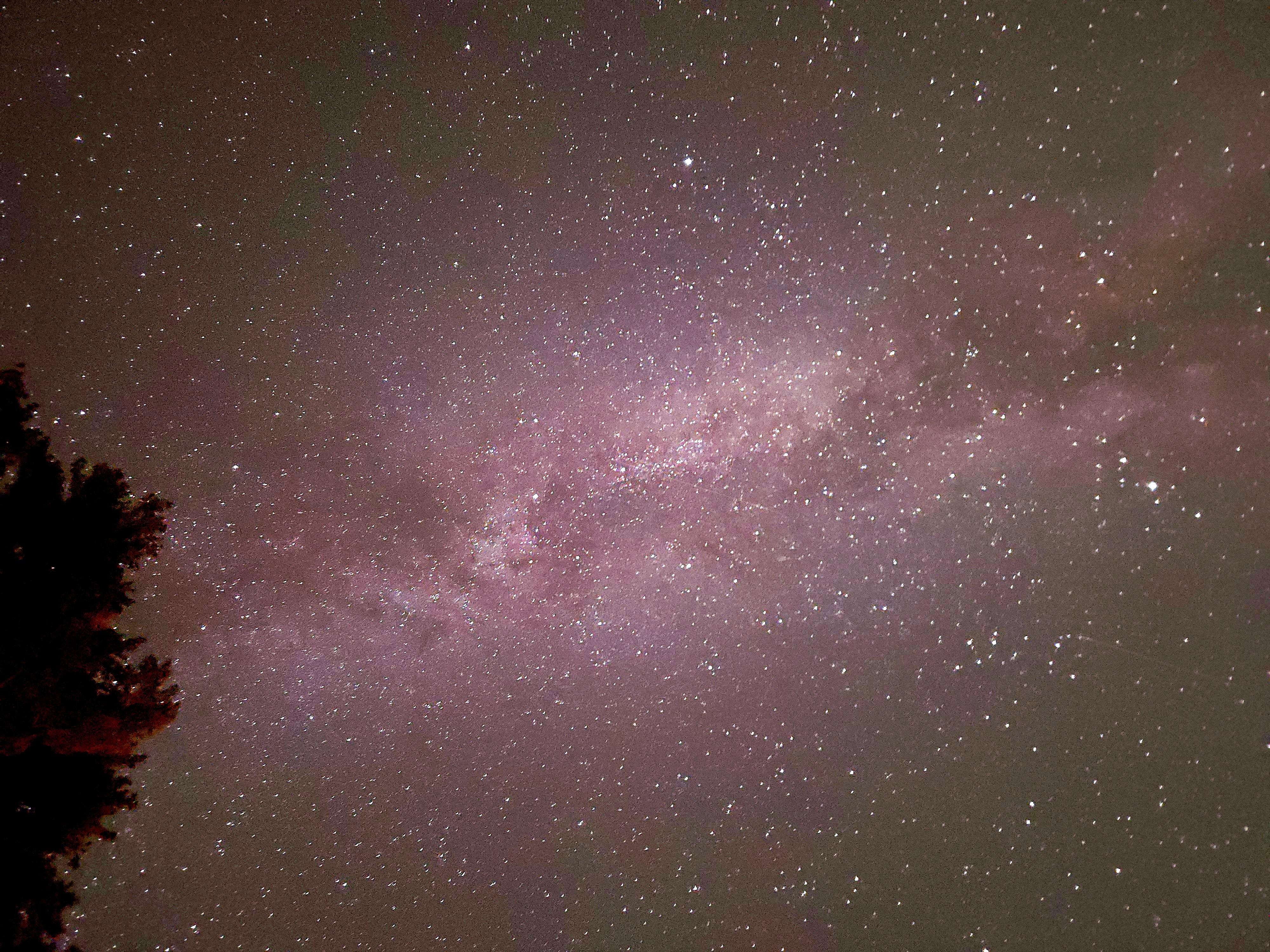 Milky way from the dock