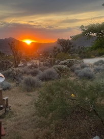 Sunrise from front porch