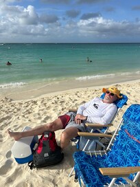 Chairs and cooler compliments of our host!