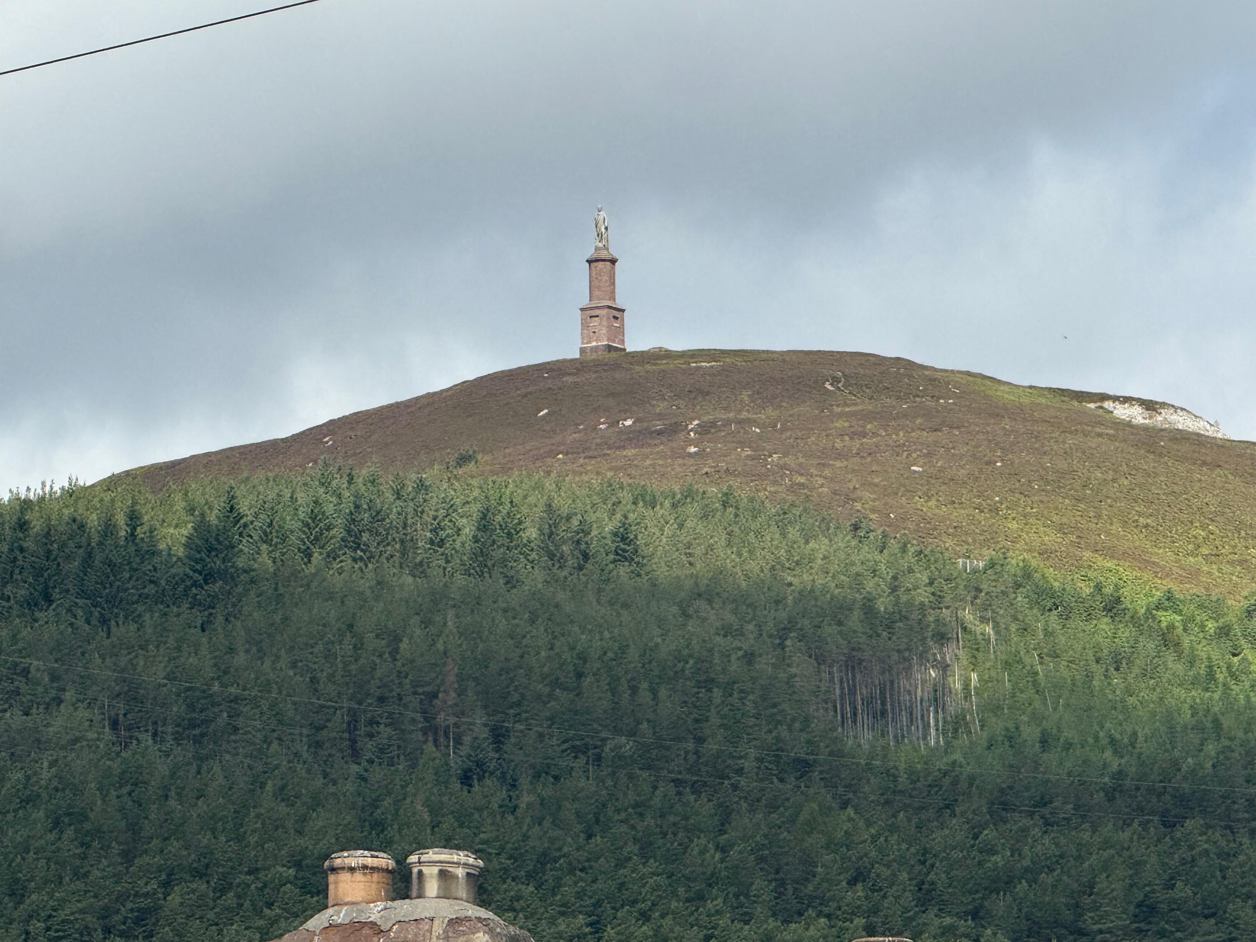 Monument overlooking Golspie