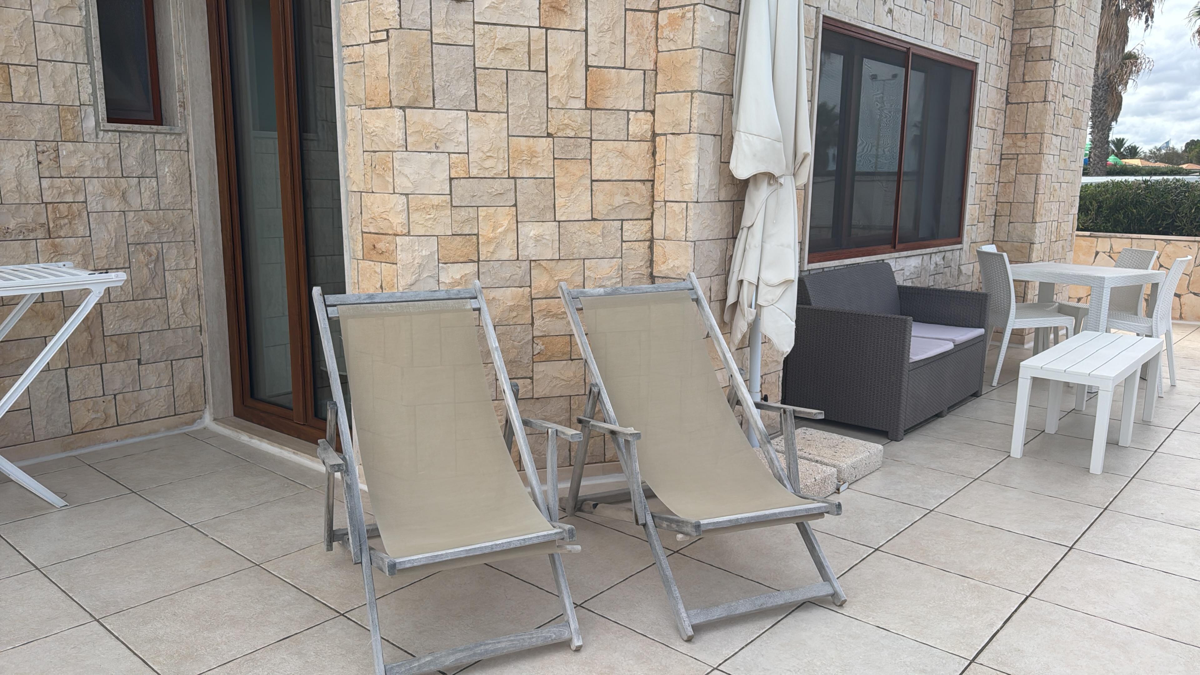 Spazio esterno alla camera 