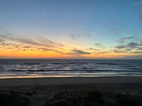 Sunrise from the balcony.