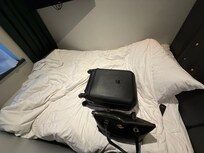 For reference my suitcase is hand luggage, it’s tiny and the photo was taken with wide lens …