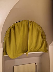 Awful curtains, They let light through.